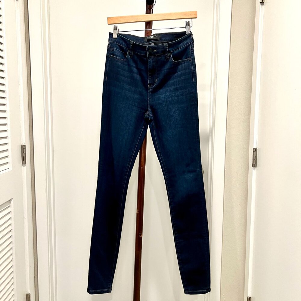 Liverpool Los Angeles - Abby Stretch High Rise Skinny Jeans Sz 6/28 - Dunmore Dk